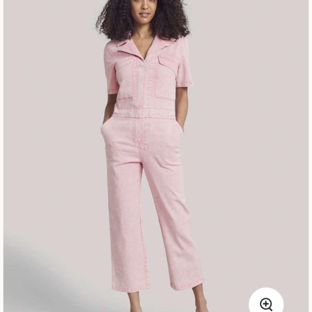 Organic Cotton Faherty Pink Jumpsuit